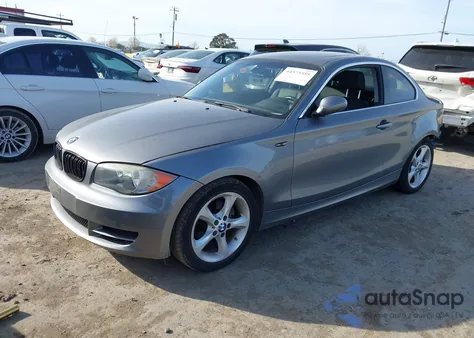 2009 BMW 128I z USA, uszkodzony, nr VIN WBAUP73589VK74721